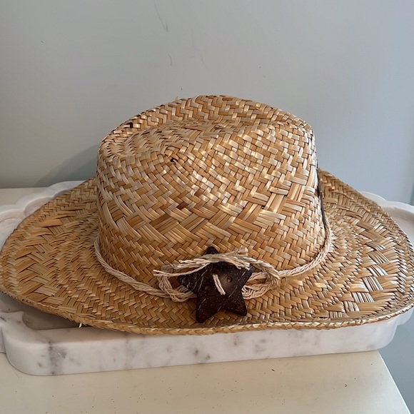 Boutique Unisex Beach Straw Hat - Picture 2 of 6